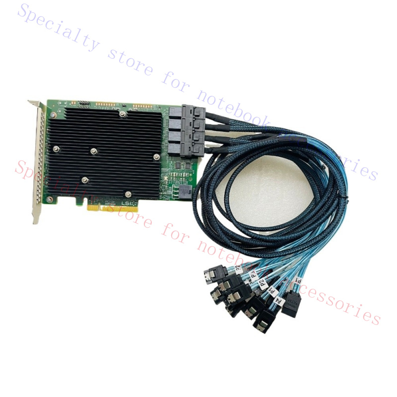 Lsi 9300 16I Hba It Mode - A+ لـ LSI 9300-16I 12Gbps HBA