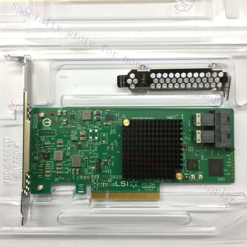 Lsi 9300 16I Hba It Mode - A+ لـ LSI SAS3008 9300-8I 9300-16i