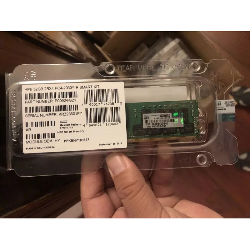 32Gb 2Rx4 Pc4 2933Y - ذاكرة خادم HP P00924-B21 سعة 32