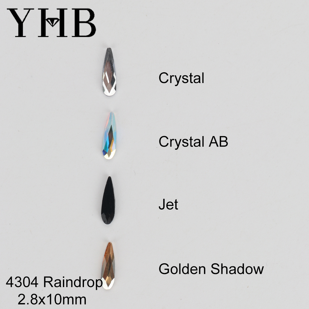 Platinum 8280 - أحجار الراين الكريستالية اللامعة من YHB