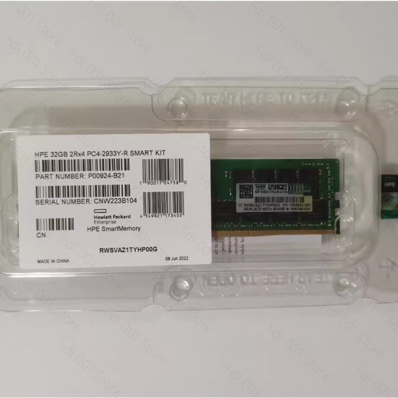 ذاكرة خادم HPE سعة 32 جيجابايت - مراجعة 32Gb 2Rx4 Pc4 2933Y وسعره
