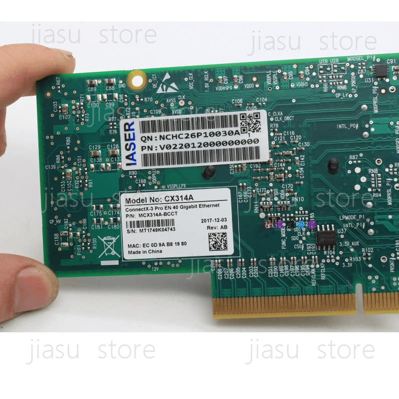 محول شبكة MCX314A-BCCT Connect - مراجعة Dual Port 40Gbe Pcie Nic وسعره