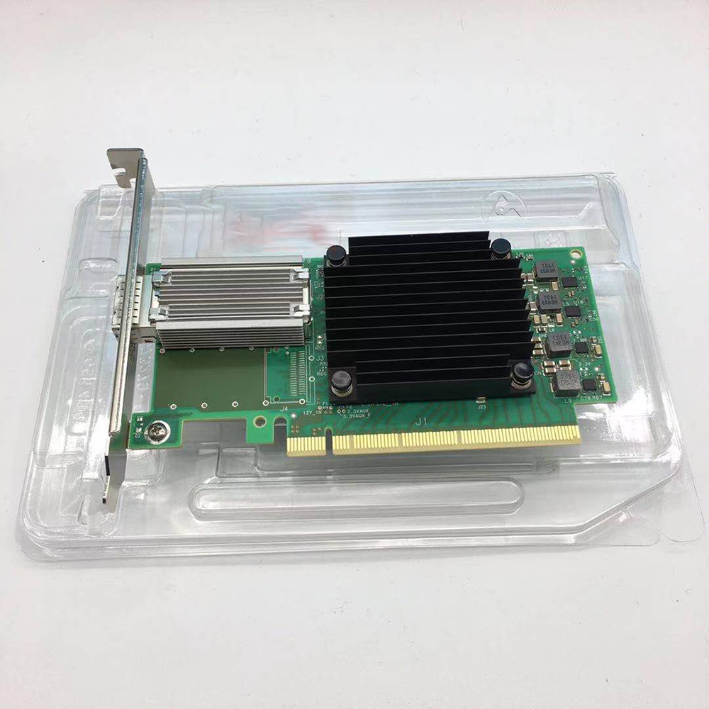 بطاقة شبكة MCX515A-CCAT Connec - مراجعة 100Gbe Qsfp28 Network Card وسعره