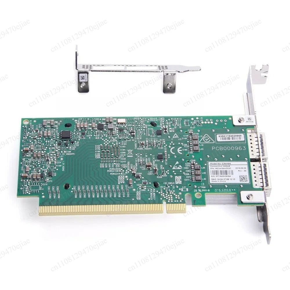 بطاقة شبكة Mellanox ConnectX-4 - مراجعة 100Gbe Qsfp28 Network Card وسعره