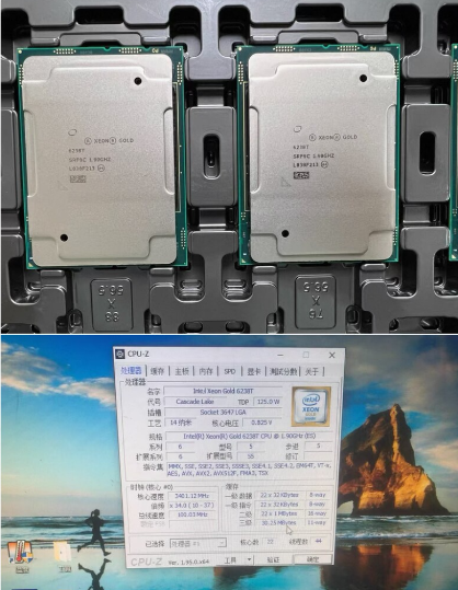 1 قطعة Xeon Gold 6226 6230 623 - مراجعة Gold 6248R وسعره