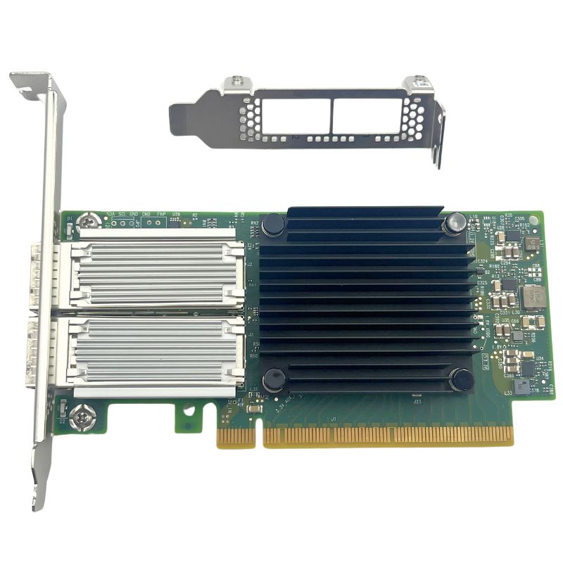 بطاقة واجهة شبكة إيثرنت PCIe 3 - مراجعة 100Gbe Qsfp28 Network Card وسعره