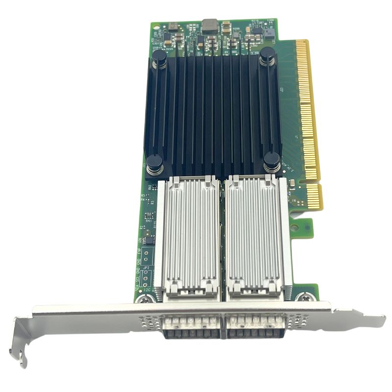 بطاقة واجهة شبكة إيثرنت PCIe 3 - مراجعة 100Gbe Qsfp28 Network Card وسعره