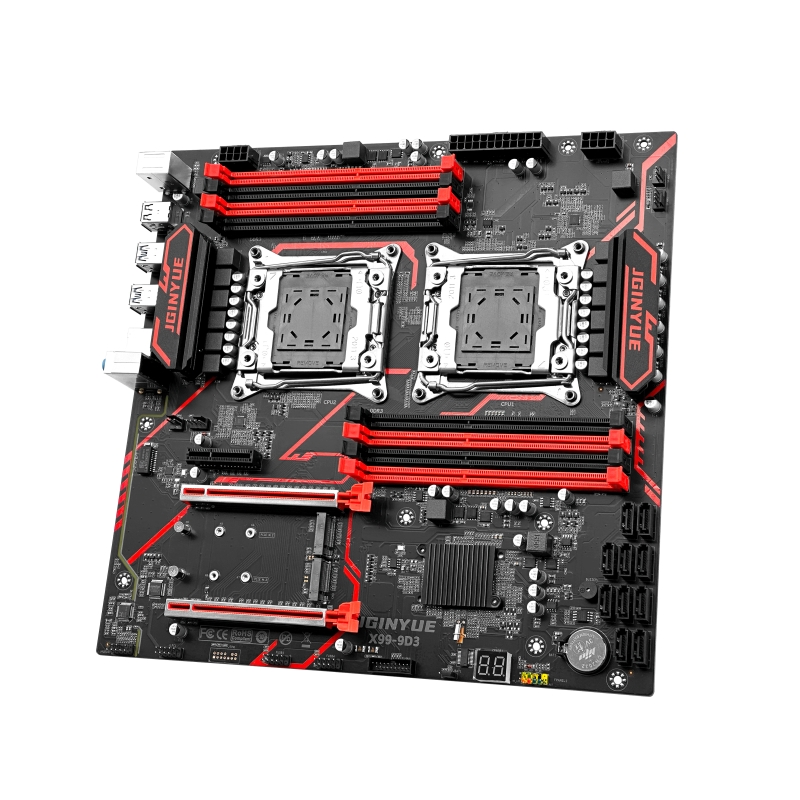 لوحة أم JGINYUE X99-9D3 DDR3 E - مراجعة E5 2696 V3 وسعره